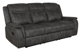 Coaster Lawrence Upholstered Tufted Back Motion Sofa Model 603504